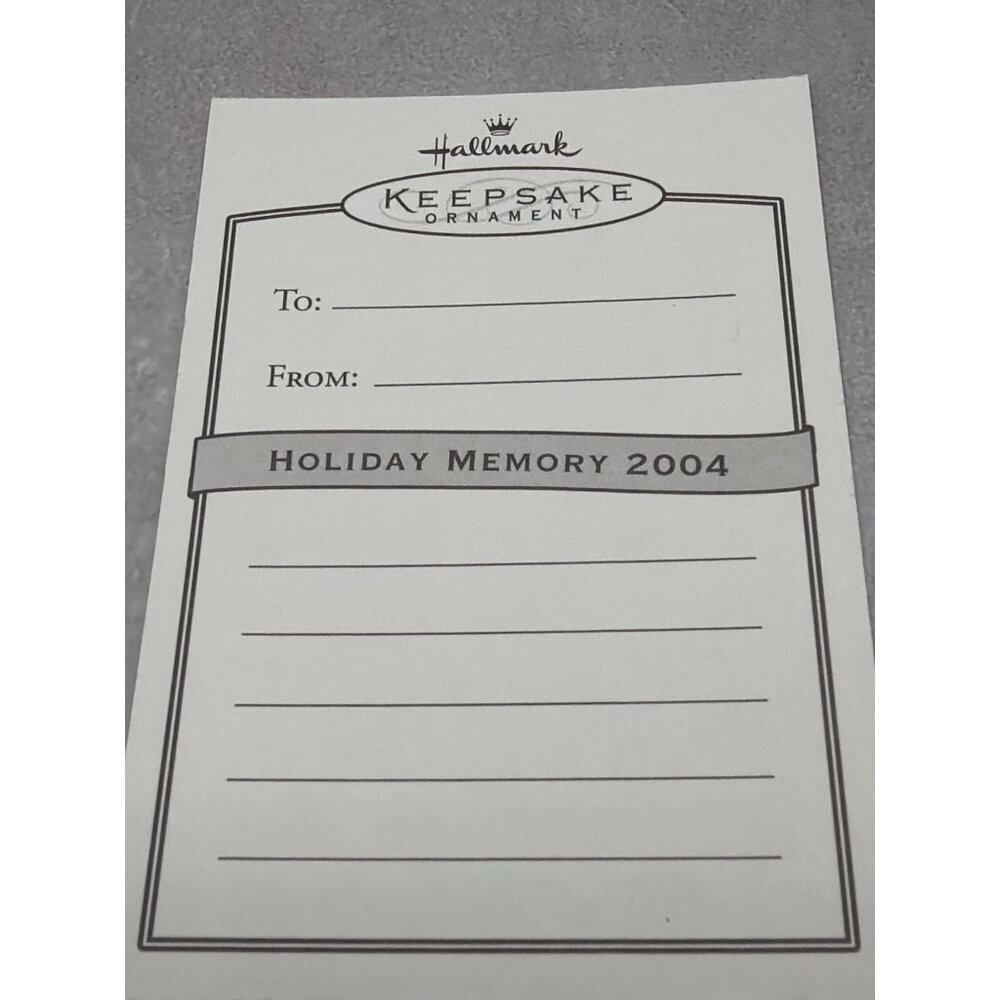 Hallmark Keepsake Ornament Our First Christmas Together 2004 - Picture 5 of 5